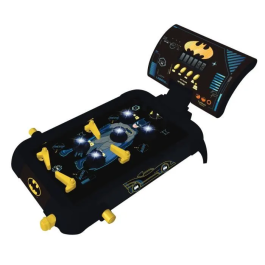Lexibook Juego Pinball Electrónico de Mesa Batman DC Comics