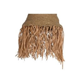 DKD Home Decor Lámpara de Techo Balines Natural Yute Hierro 44 x 67 x 44 cm