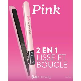 Demeliss Plancha de pelo Edición Barbie DEM3666085213727 Temperatura 150-230°C Placas Finas 25x120mm Rosa