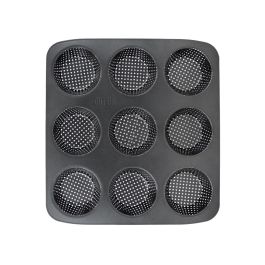 Molde para 9 Tartaletas Perforado 32x30 cm Quttin (8 Unidades) Molde para 9 Tartaletas Perforado 32x30 cm Quttin (8 Unidades)