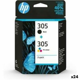 Cartucho de Tinta Original HP 305 Amarillo (24 Unidades) Cartucho de Tinta Original HP 305 Amarillo (24 Unidades)
