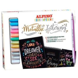 Alpino Rotuladores Metallic Lettering Color Experience Doble Punta C-Surtidos Estuche 12 Ud + Bloc Precio: 15.49999957. SKU: B18GTNFKQK