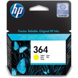 HP Cartucho de tinta original 364 (CB320EE) Amarillo Tinta a base de colorante Rendimiento estándar 300 páginas Precio: 37.50000056. SKU: S8409622