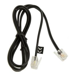 Jabra 8800-00-101 Cable de conexión RJ11/RJ12 (4P/6P) Negro Macho a Macho Precio: 41.59000021. SKU: B13NR22CYS