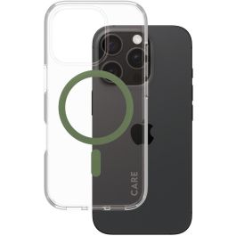PanzerGlass Funda CARE Flagship Green MagSAFE para iPhone 16 Pro Transparente Precio: 41.50000041. SKU: B19EKC8ZSB