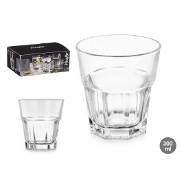 Vivalto Vaso de Vidrio Transparente 300 ml | 8.5x9.5x8.5 cm (24 Unidades) Precio: 16.99969656. SKU: B17KXQBNXG