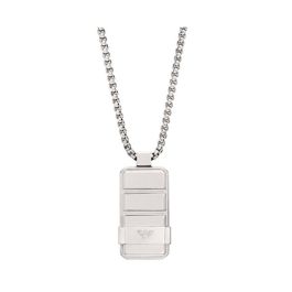 Collar Hombre Emporio Armani EGS3078040 Plateado