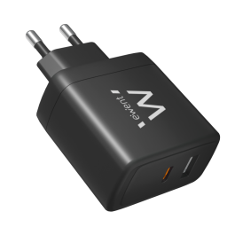 Ewent EW1330 Cargador 65W Dual USB-C PD & USB-A QC 3.0 GaN Fast Carga Rápida Simultánea Universal Móviles Portátiles Negro Precio: 21.49999995. SKU: B1JNMBEJ6C