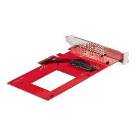 StarTech.com PEX4SFF8639U3 Tarjeta Adaptadora U.3 NVMe a PCIe 4.0 x4 para SSD 2.5" - Compatible con TAA