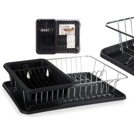 Escurreplato Plano Negro Bandeja Recipiente Kinvara 43X11CM (4 Unidades) Precio: 46.99000031. SKU: B16W76RZKD
