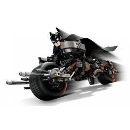 LEGO 76273 DC Batman: Minifigura de Batman y motocicleta Bat-Pod para construir