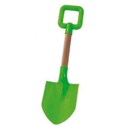 AVC Pala de Playa de Plástico con Mango de Madera de 35 cm - Modelos y Colores Surtidos (Para Niños a Partir de 10 Meses)