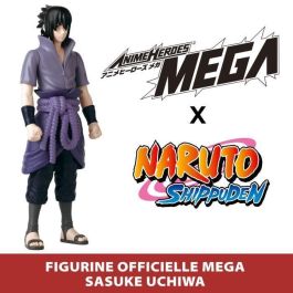 Bandai BAN3296580381524 Mega Figura Articulada Anime Heroes Sasuke Uchiha Naruto Shippuden 30 cm