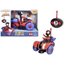 Coche radio control spidey techno racer escala 1:24 17 cm