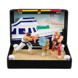 CONSOLE HEROES Diorama Mega Drive Street Fighter: El cartucho se abre. Edad: +8 años
