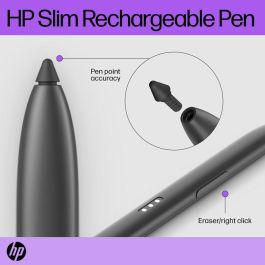 HP Slim Rechargeable Pen, Lápiz Táctil para HP ProBooks (Edición Educación), Carga Rápida Pogo-Pin para Dibujar y Notas