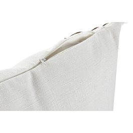 Cojin Urban DKD Home Decor Blanco Beige 8 x 45 x 45 cm (2 Unidades) Cojin Urban DKD Home Decor Blanco Beige 8 x 45 x 45 cm (2 Unidades)