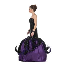 Disfraz bruja del mar vestido con tentáculos y enaguas talla l Disfraz bruja del mar vestido con tentáculos y enaguas talla l