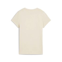 Camiseta de Manga Corta Mujer Puma Essentials Script Beige 13-15 Años