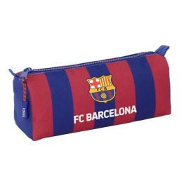 Safta Estuche Portatodo Escolar F.C. Barcelona con Cremallera 80x70x210 mm