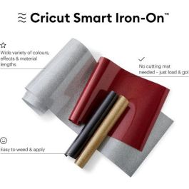 Cricut Glitter Iron-On 30X30Cm 3-Sheet Sampler (Basics)