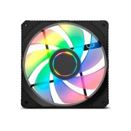 Nox Hummer M-FAN Ventilador ARGB 120mm con Efecto Espejo Infinito, 1200 RPM, 35.5 CFM, 23 dB