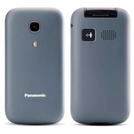 Teléfono Móvil Panasonic KX-TU400EXG para Personas Mayores/ Gris Teléfono Móvil Panasonic KX-TU400EXG para Personas Mayores/ Gris