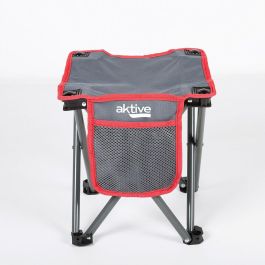Taburete Aktive Plegable Camping Gris 30 x 32 x 30 cm (4 Unidades) Taburete Aktive Plegable Camping Gris 30 x 32 x 30 cm (4 Unidades)
