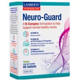 LAMBERTS Neuro Guard Vitaminas B1, B6 y B12 metiladas 60 comprimidos para sistema nervioso, cansancio y fatiga Precio: 22.8900001. SKU: B1HZNPHG3N