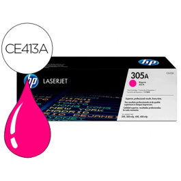 HP CE413A Toner Magenta 2.200 Páginas Impresión Láser Compatible HP LaserJet Pro Precio: 145.50000014. SKU: S8409731