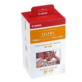 Canon RP-108 Multipack Tricolor + Papel Fotográfico Original para 108 Impresiones Postal, 8568B001 Precio: 29.88999959. SKU: S8403071