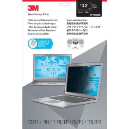 3M Filtro de Privacidad Blackout para Portátil Panorámico 13.3 pulgadas Reversible Mate/Brillo Anti-reflejos y Anti-luz azul Precio: 60.5899998. SKU: B19WZZHDXK