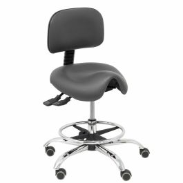 Taburete Zarza Piqueras y Crespo 600CRRP Gris oscuro PVC Precio: 258.68999948. SKU: S5703745