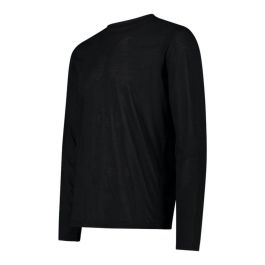 Camiseta de Manga Larga Hombre Campagnolo Negro M