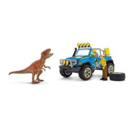 Schleich - All -Terrain Car con Outpost Dino - 41464 Schleich - All -Terrain Car con Outpost Dino - 41464