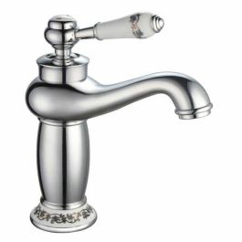 ROUSSEAU Mezclador monomando de lavabo MARPLE cromo con ahorro de agua, cartucho cerámico y latón Precio: 76.4999994. SKU: B1K55H94W8