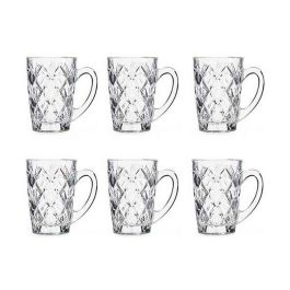 Taza Vivalto Transparente Diamante 110 ml (6 Unidades)