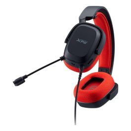 XPG PRECOG STUDIO Auriculares Alámbricos Diadema USB Tipo C para Juego, Negro/Rojo