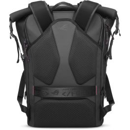 ASUS BP3706 ROG Slash Backpack 4.0 Mochila para Portátiles hasta 18" (45.7 cm) - Negra, Resistente al Agua y Desgarros