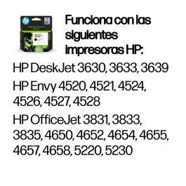 HP OfficeJet 3636/3830/3832/DeskJet 1110 All-in-One Nº302XL Cartucho Negro Precio: 44.89000054. SKU: S5600480