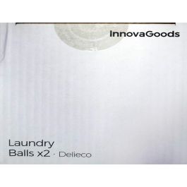 Bolas para Lavar la Ropa sin Detergente Delieco InnovaGoods Pack de 2 uds Bolas para Lavar la Ropa sin Detergente Delieco InnovaGoods Pack de 2 uds