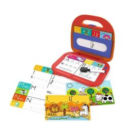 Diset 63787 Yo Aprendo A Escribir Pupitre Maletín Luminoso Autocorrectivo para Niños +4 Años