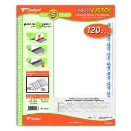 Forro Ajustable Sadipal Pvc Trans. 120Μ 29,5X55 Cm Blister De 5 Precio: 4.88999962. SKU: B1GEPSLWZH