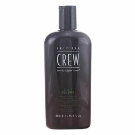 American Crew TEA TREE 3 en 1 Champú, Acondicionador y Gel de Ducha, Hidratante y Nutritivo para Piel y Cabello 450 ml Precio: 10.78999955. SKU: B18QFXB7MH