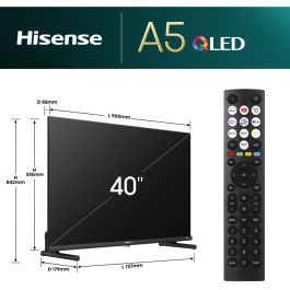 Hisense 40A5NQ Televisor QLED Smart TV 40 Pulgadas Full HD Wifi Negro