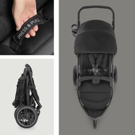 Carro de Paseo para Bebé Hauck Negro