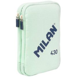 Milan Plumier Escolar 2 Pisos con Contenido Completo (36 Piezas) Serie 430 Verde. Tejido Ripstop de Poliéster Resistente. Precio: 15.68999982. SKU: B135WJAA6E