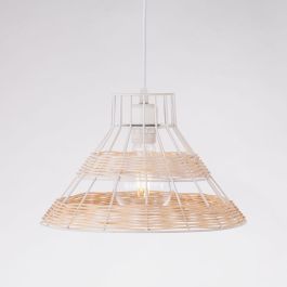 SKD-P80011 Lámpara Colgante Milton Keynes - Diseño Elegante con Cable Ajustable, compatible con Bombilla LED E27, perfecta para Salón, Comedor, Dormitorio