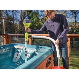 Bomba telescópica de 18 V - RYOBI - 3.360 l/h - Altura máxima de suministro 7 m Bomba telescópica de 18 V - RYOBI - 3.360 l/h - Altura máxima de suministro 7 m