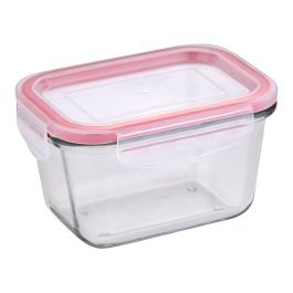 San Ignacio Fiambrera hermética cristal Toledo 450 ml - Táper de vidrio borosilicado con tapa de plástico PP Precio: 3.88999996. SKU: S5001091